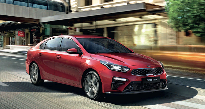 New Kia Cerato will be presented at a car dealership in China