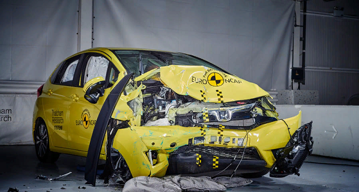 The results of crash tests today, or “beyond the possible”