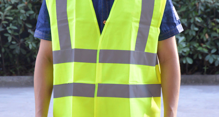Drivers are required to carry vests with reflectors with them