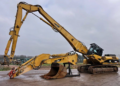 Caterpillar demolition technique