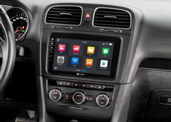Upgrade your car with a double DIN head unit featuring Alexa, DAB+, and Bluetooth