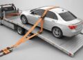Securing a vehicle on a tow truck: choosing slings and safe securing rules